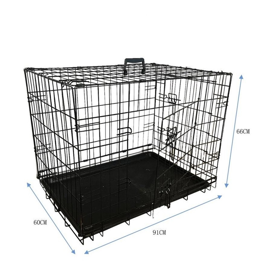 KooeeKeis recommended collapsible crate for a small and medium sized cobberdog